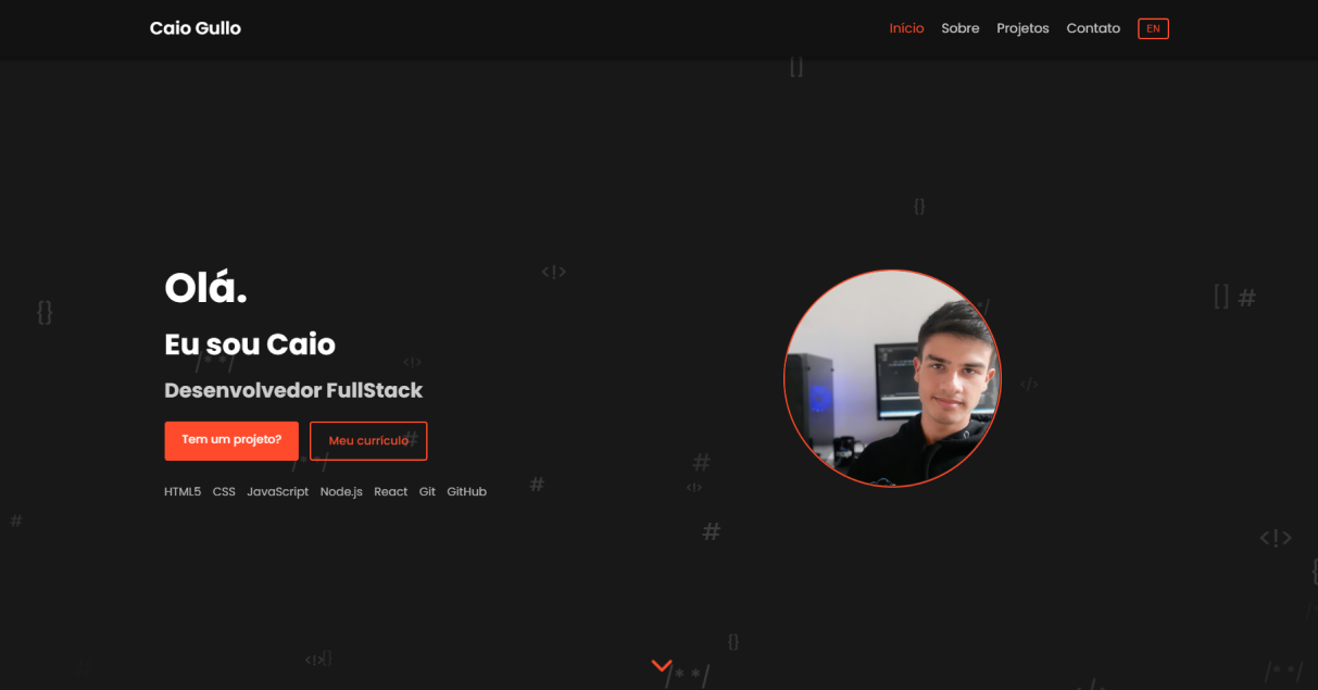 Projeto 6 - Meu Portfólio